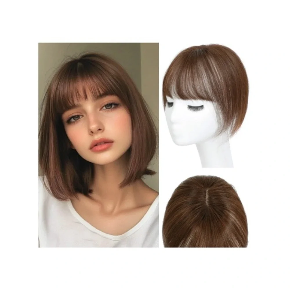 OOPPOO Human Hair Topper 10